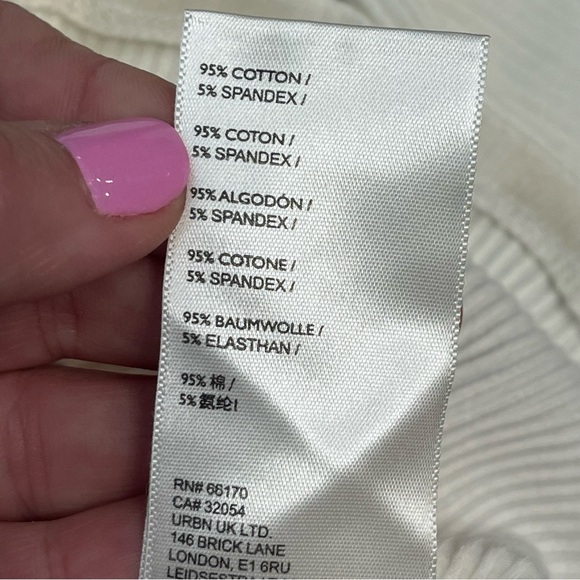 Maeve by Anthropologie ivory ribbed turtleneck long sleeve blouse size medium - Picture 4 of 7